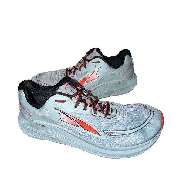 Men\'s Altra eco max Light Blue Running Swim Shoe with Red Accent size 9.5 main image 6
